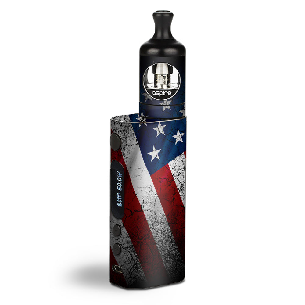  American Flag Distressed  Aspire Zelos  Skin