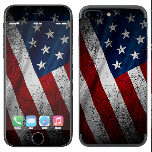  American Flag Distressed Apple  iPhone 7+ Plus / iPhone 8+ Plus Skin