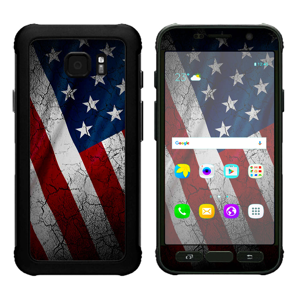  American Flag Distressed  Samsung Galaxy S7 Active Skin