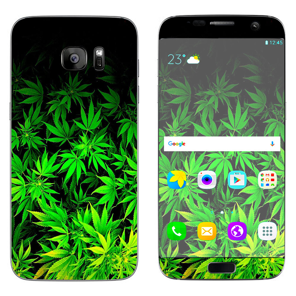  Weed Gonja  Samsung Galaxy S7 Edge Skin