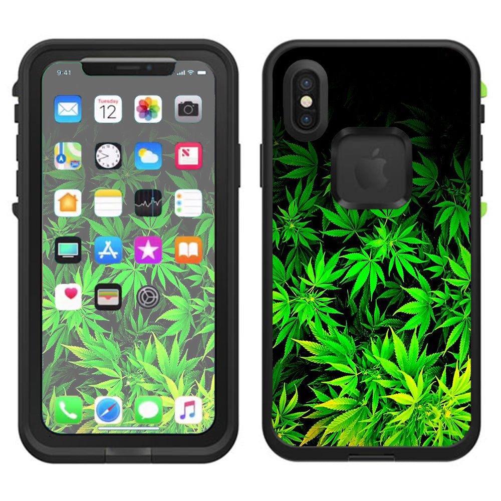  Weed Gonja  Lifeproof Fre Case iPhone X Skin