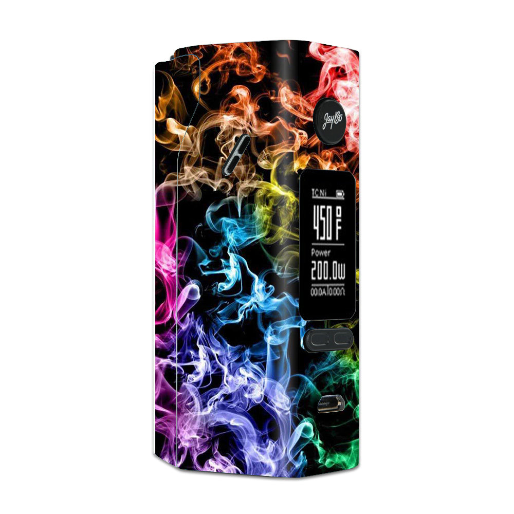  Colorful Smoke Blowing Wismec Reuleaux RX 2/3 combo kit Skin