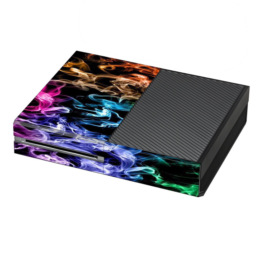  Colorful Smoke Blowing Microsoft Xbox One Skin