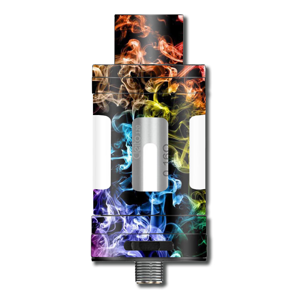  Colorful Smoke Blowing Aspire Cleito 120 Skin