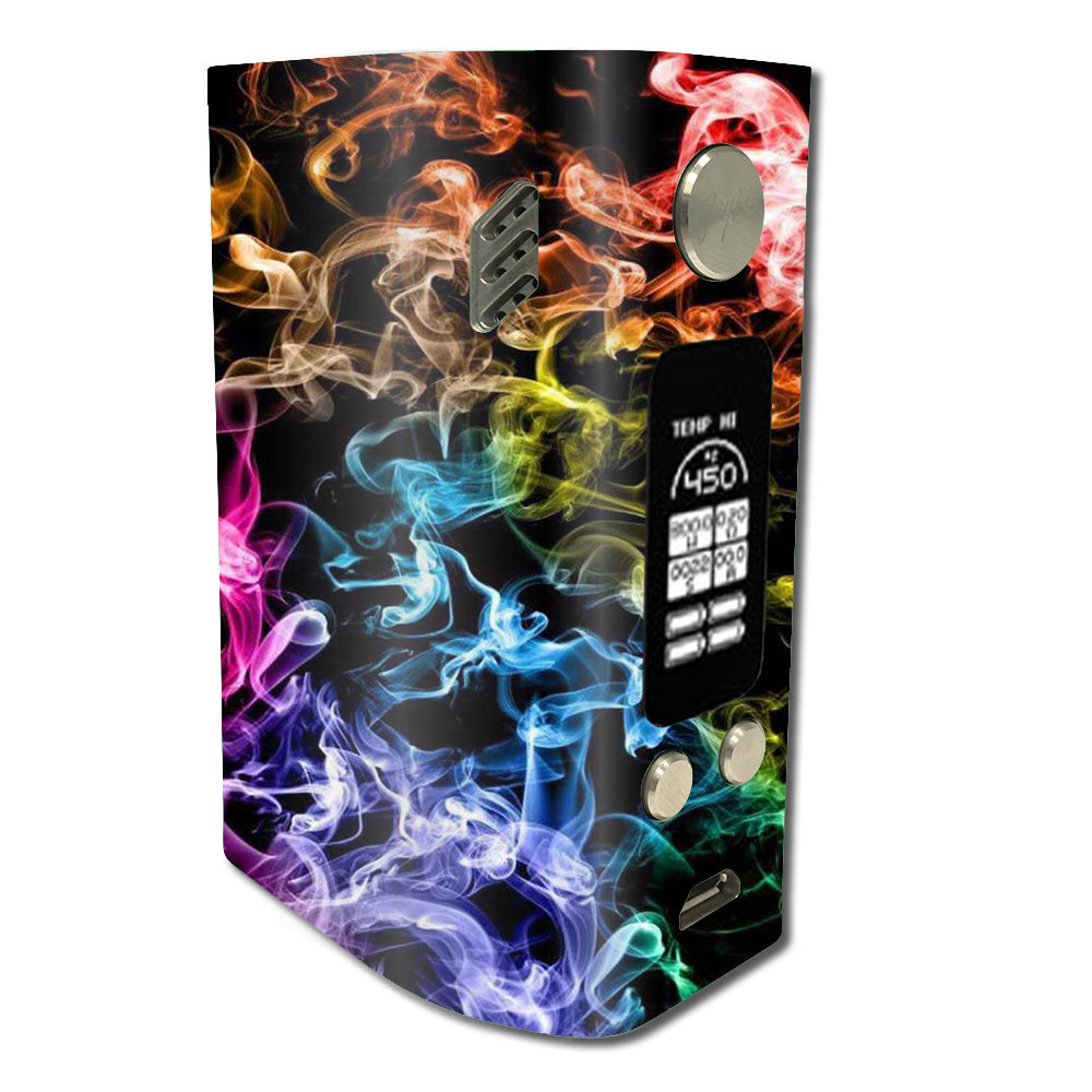  Colorful Smoke Blowing Wismec Reuleaux RX300 Skin