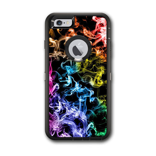  Colorful Smoke Blowing Otterbox Defender iPhone 6 PLUS Skin