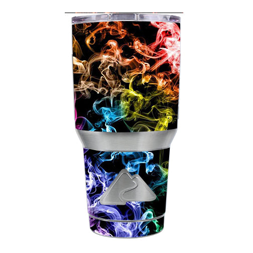  Colorful Smoke Blowing Ozark Trail 20oz Tumbler Skin