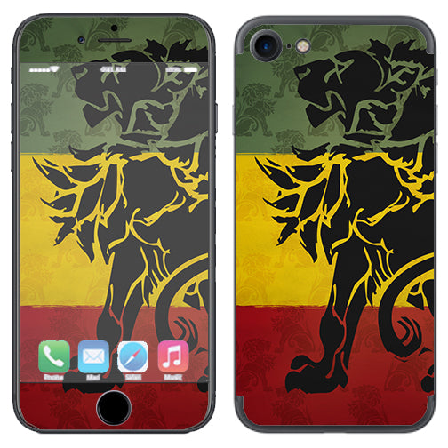  Rasta Lion Africa Apple iPhone 7 or iPhone 8 Skin