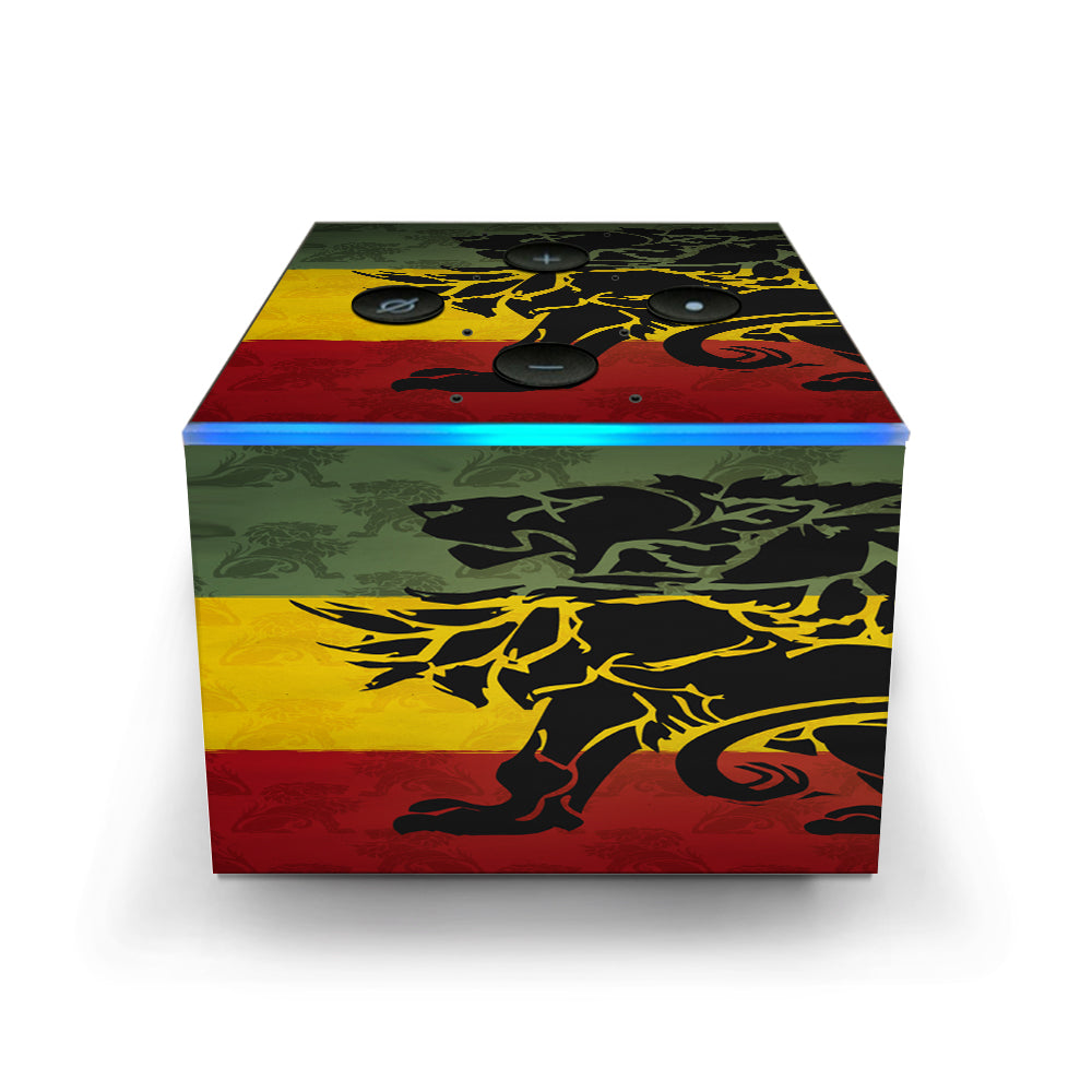  Rasta Lion Africa Amazon Fire TV Cube Skin