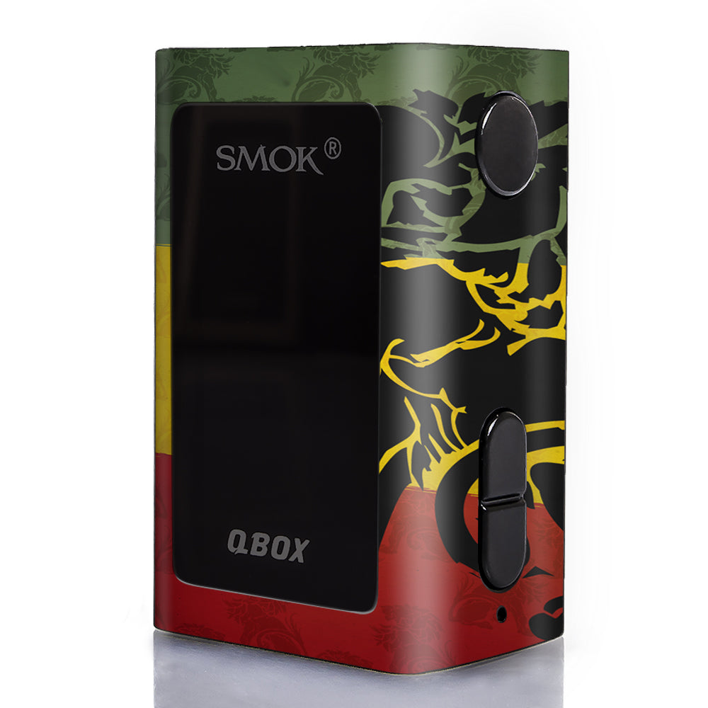  Rasta Lion Africa Smok Q-Box Skin