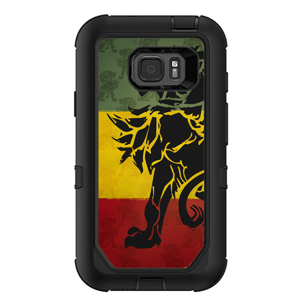  Rasta Lion Africa Otterbox Defender Samsung Galaxy S7 Active Skin