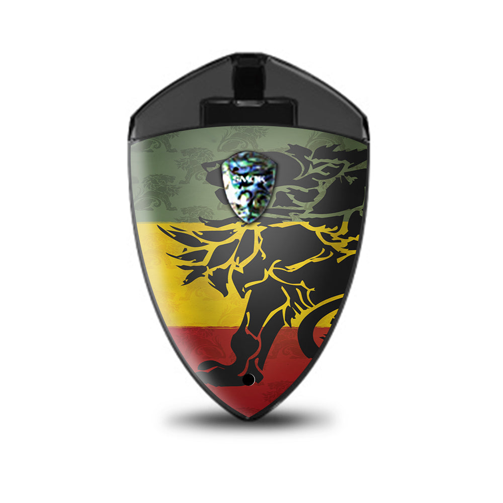  Rasta Lion Africa Smok Rolo Badge Skin