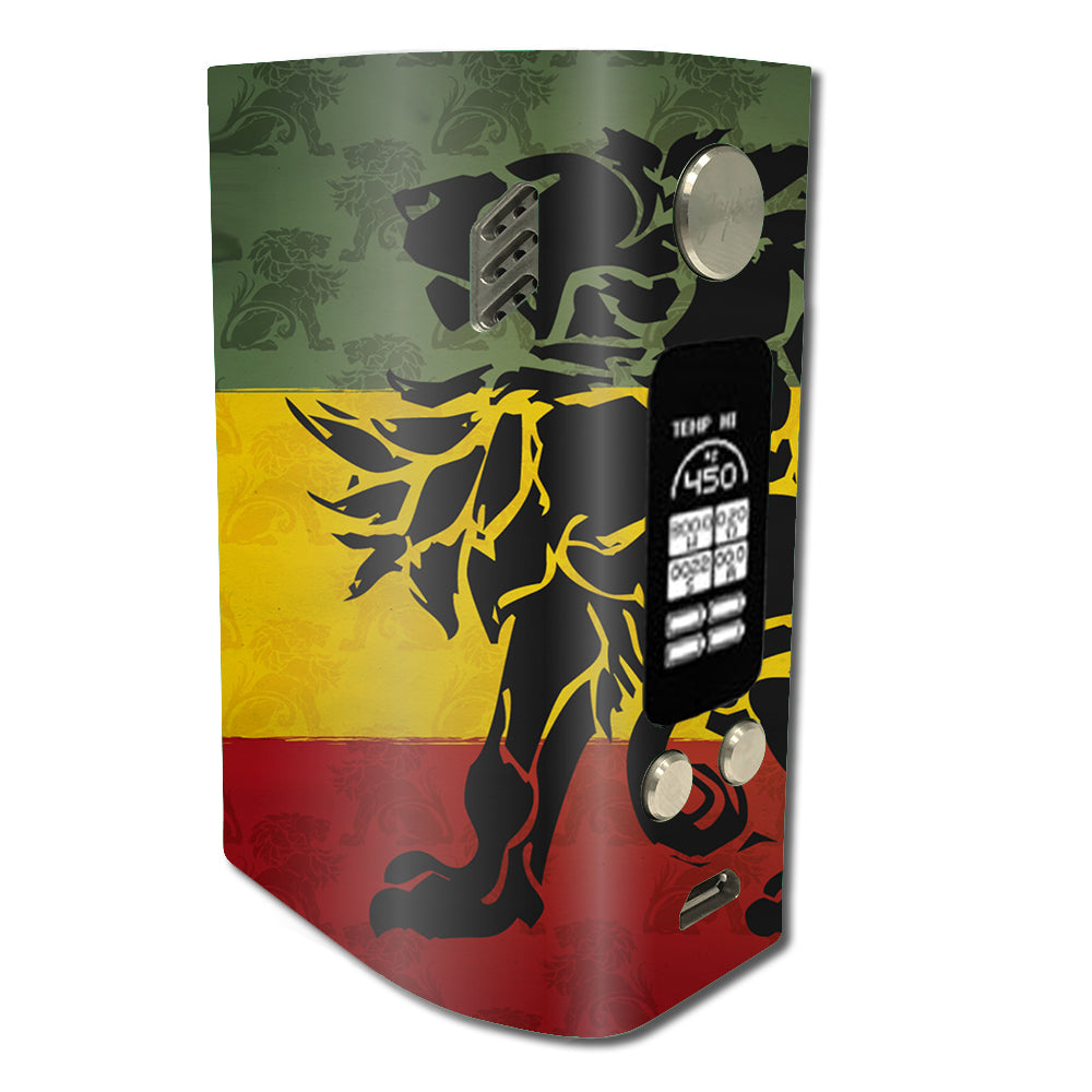  Rasta Lion Africa Wismec Reuleaux RX300 Skin