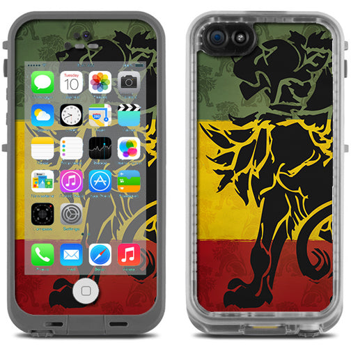  Rasta Lion Africa Lifeproof Fre iPhone 5C Skin