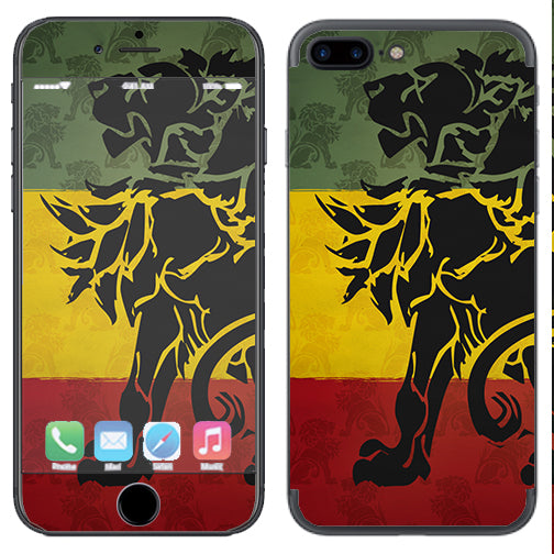  Rasta Lion Africa Apple  iPhone 7+ Plus / iPhone 8+ Plus Skin