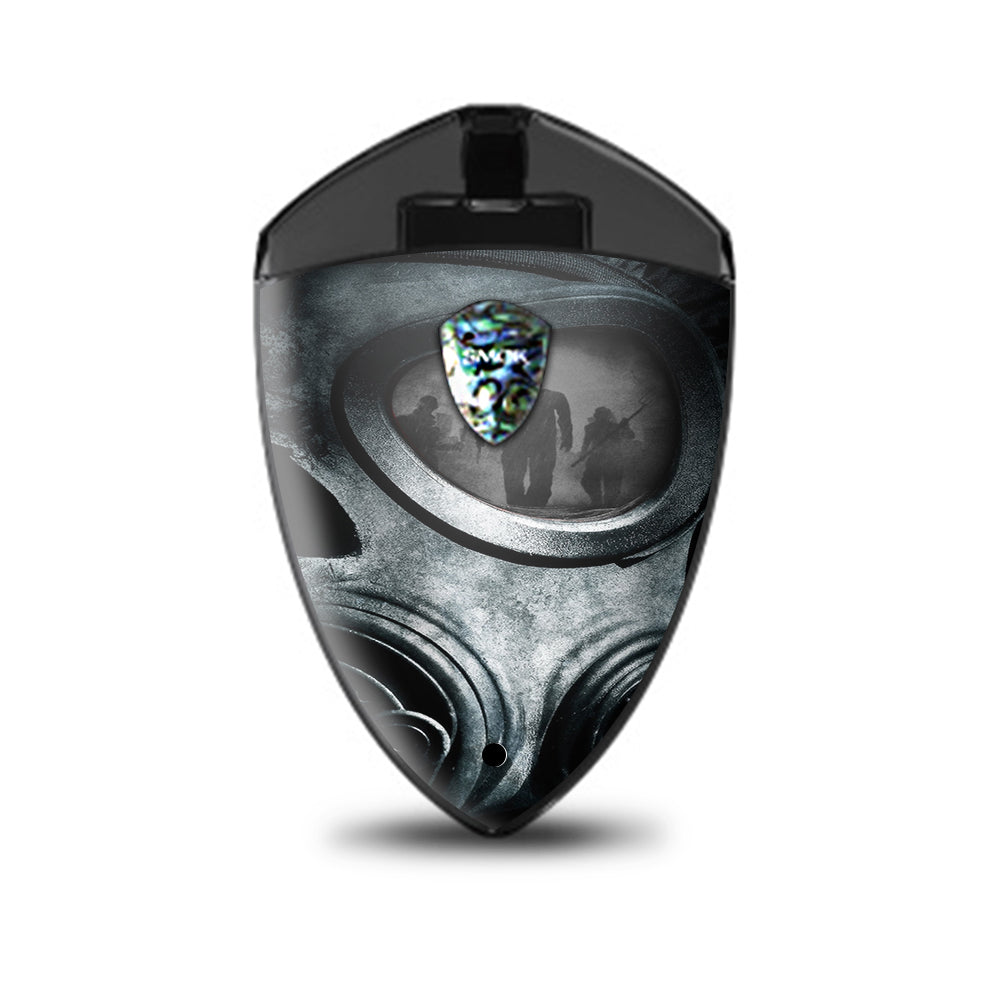  Gas Mask War Apocolypse Smok Rolo Badge Skin