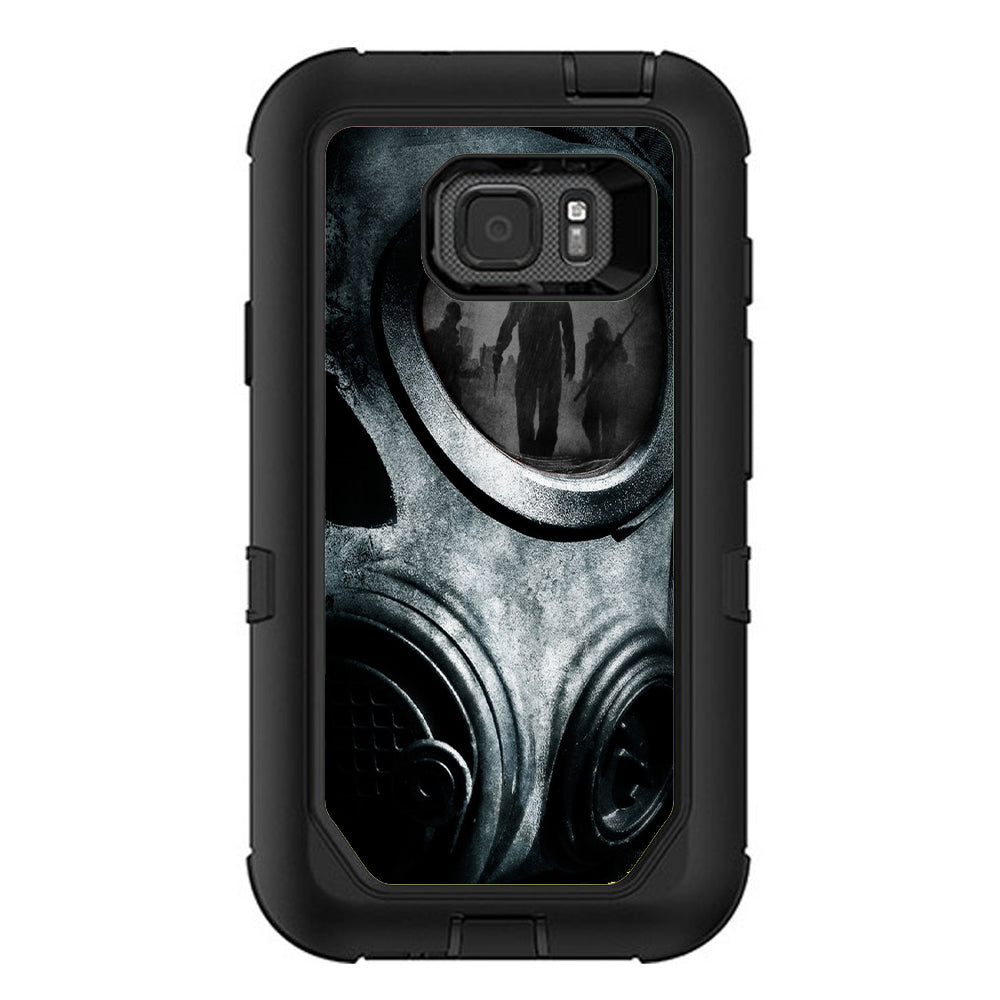  Gas Mask War Apocolypse Otterbox Defender Samsung Galaxy S7 Active Skin