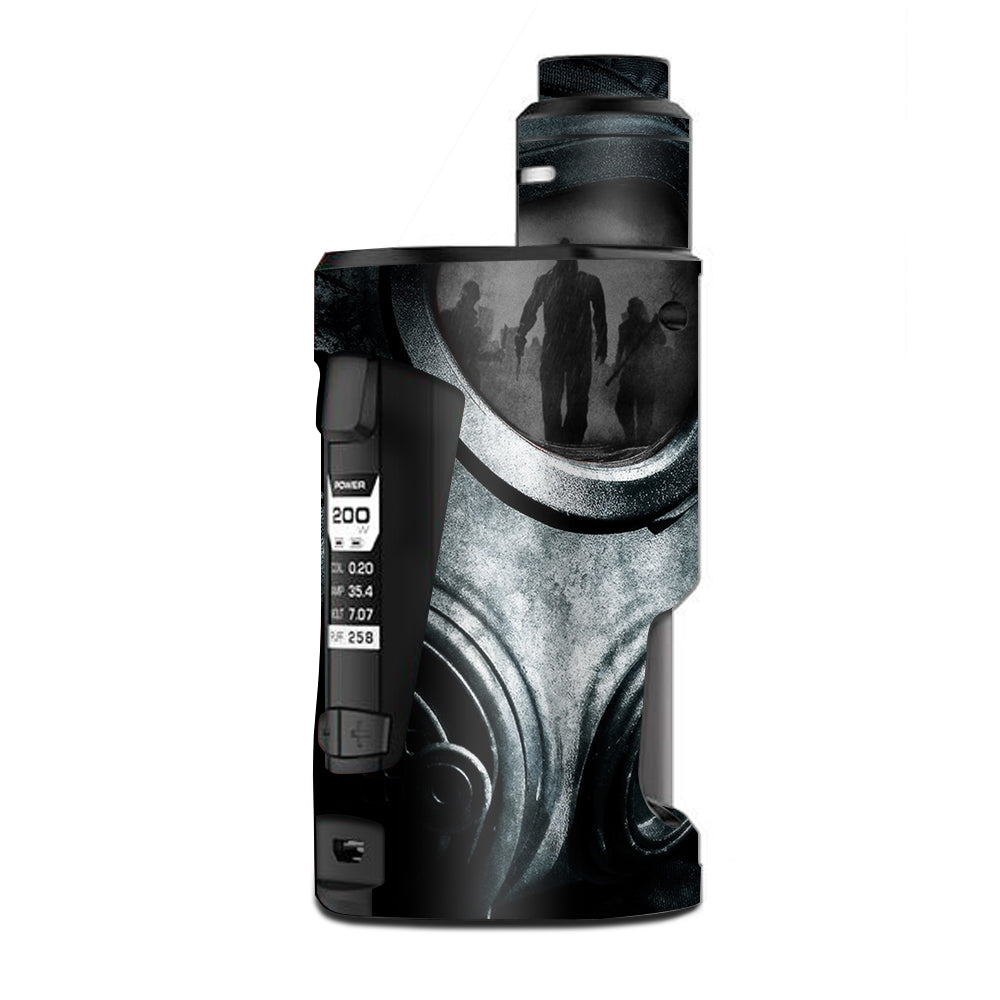  Gas Mask War Apocolypse G Box Squonk Geek Vape Skin