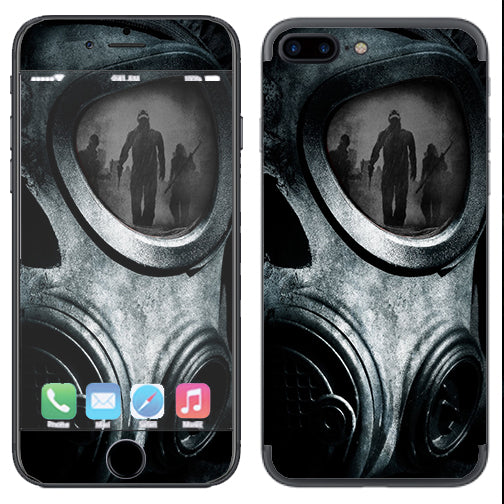  Gas Mask War Apocolypse Apple  iPhone 7+ Plus / iPhone 8+ Plus Skin