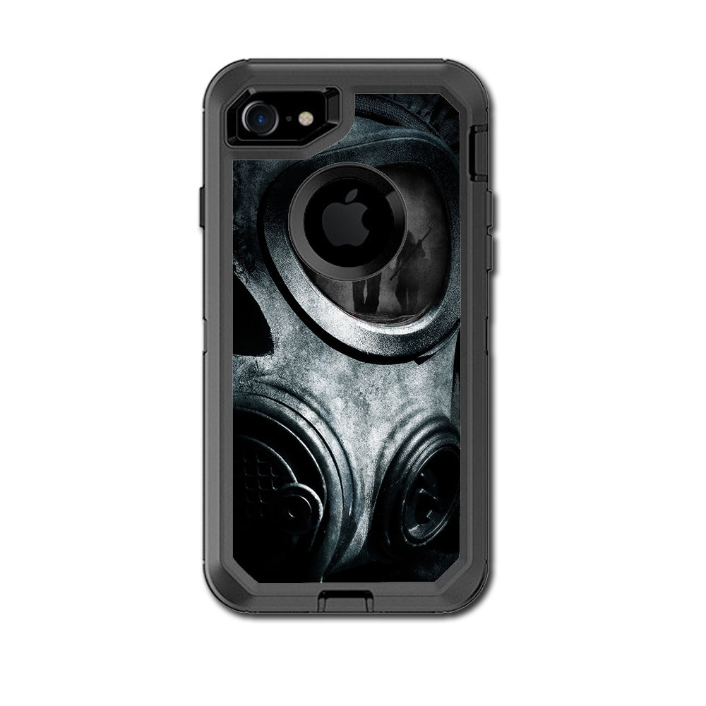  Gas Mask War Apocolypse Otterbox Defender iPhone 7 or iPhone 8 Skin