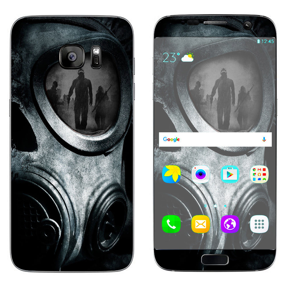  Gas Mask War Apocolypse Samsung Galaxy S7 Edge Skin