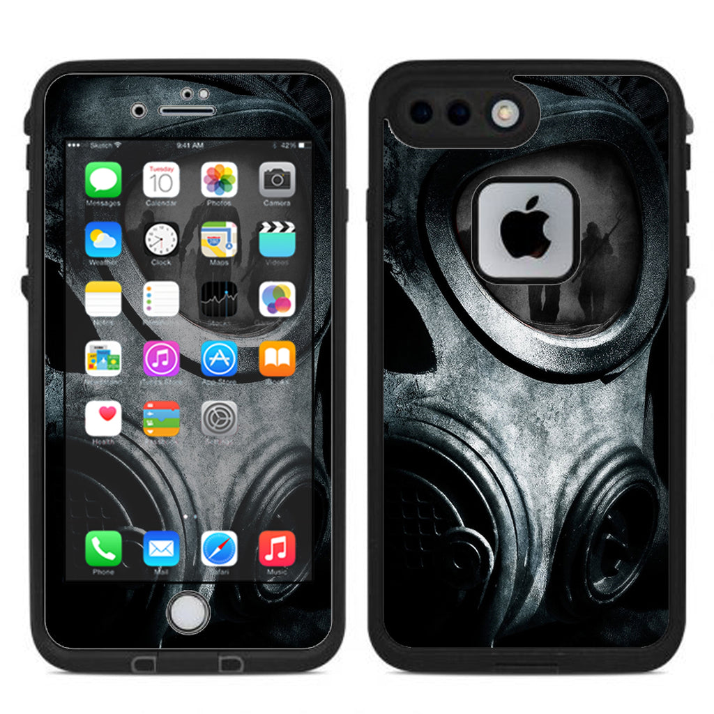  Gas Mask War Apocolypse Lifeproof Fre iPhone 7 Plus or iPhone 8 Plus Skin