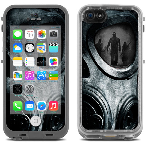  Gas Mask War Apocolypse Lifeproof Fre iPhone 5C Skin