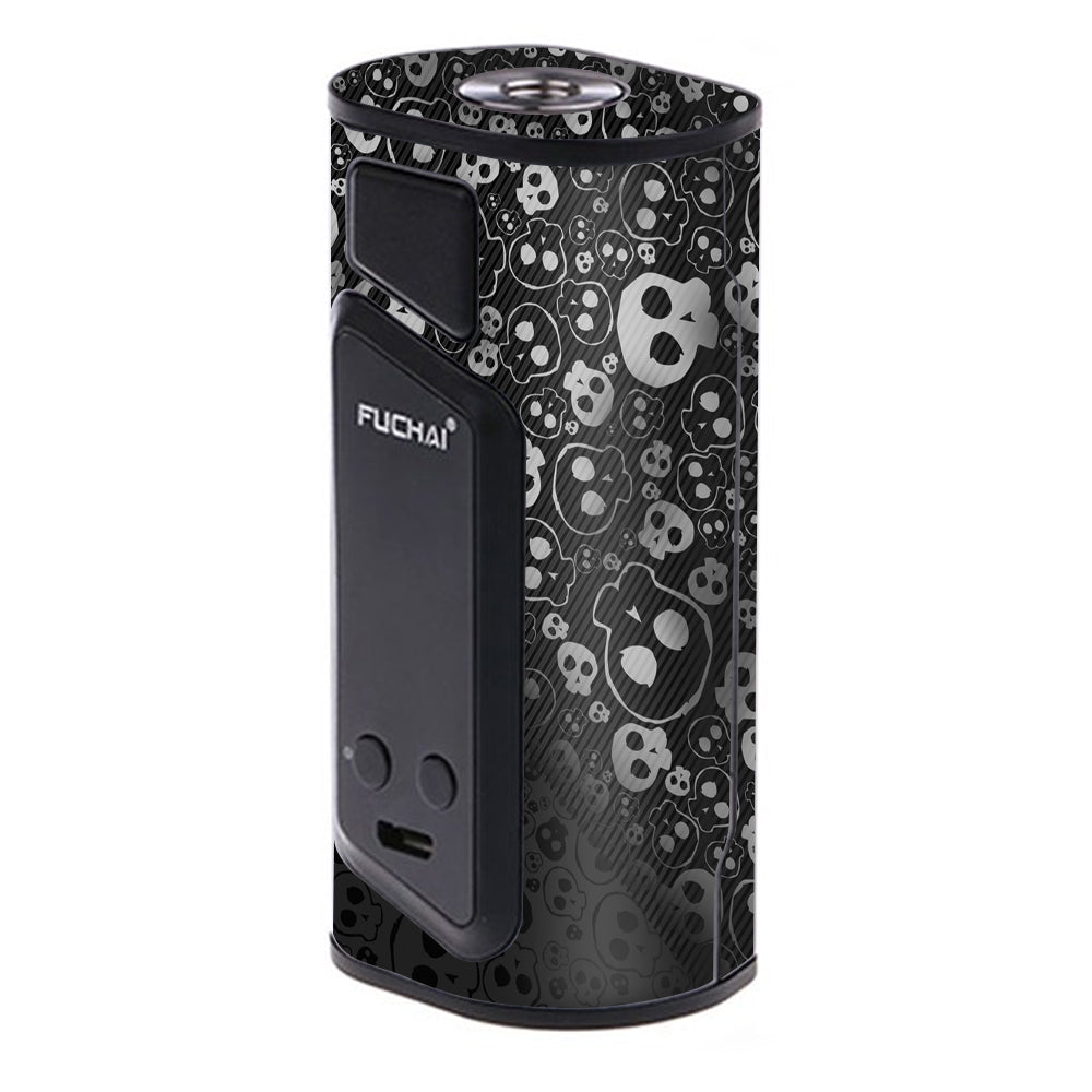  Skulls Pattern Denim Look Sigelei Fuchai Duo-3 Skin