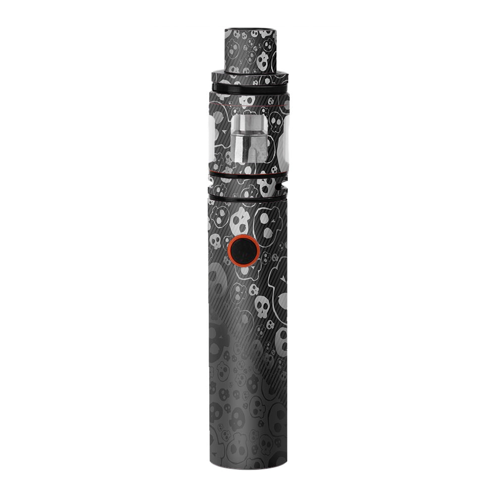  Skulls Pattern Denim Look Smok Stick V8 Skin