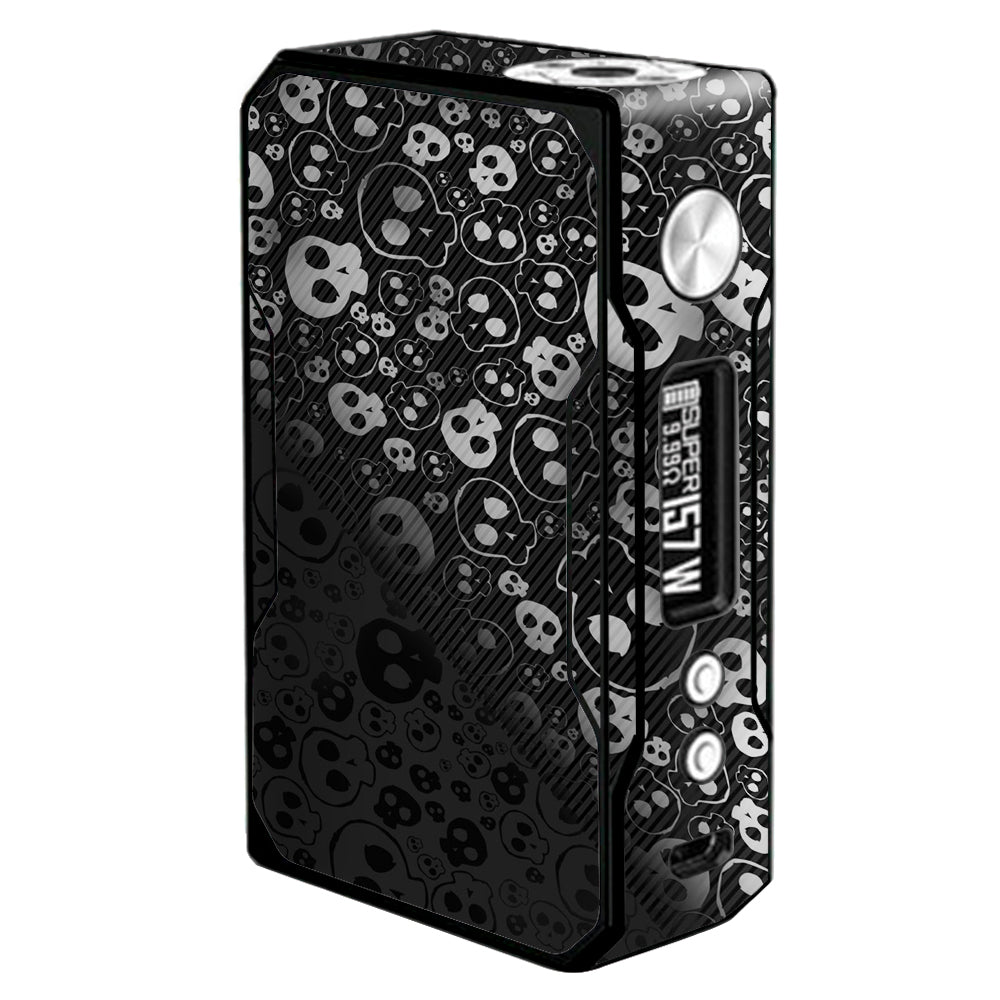  Skulls Pattern Denim Look Voopoo Drag 157w Skin