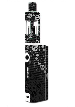  Skulls Pattern Denim Look Kangertech Subox Mini Skin