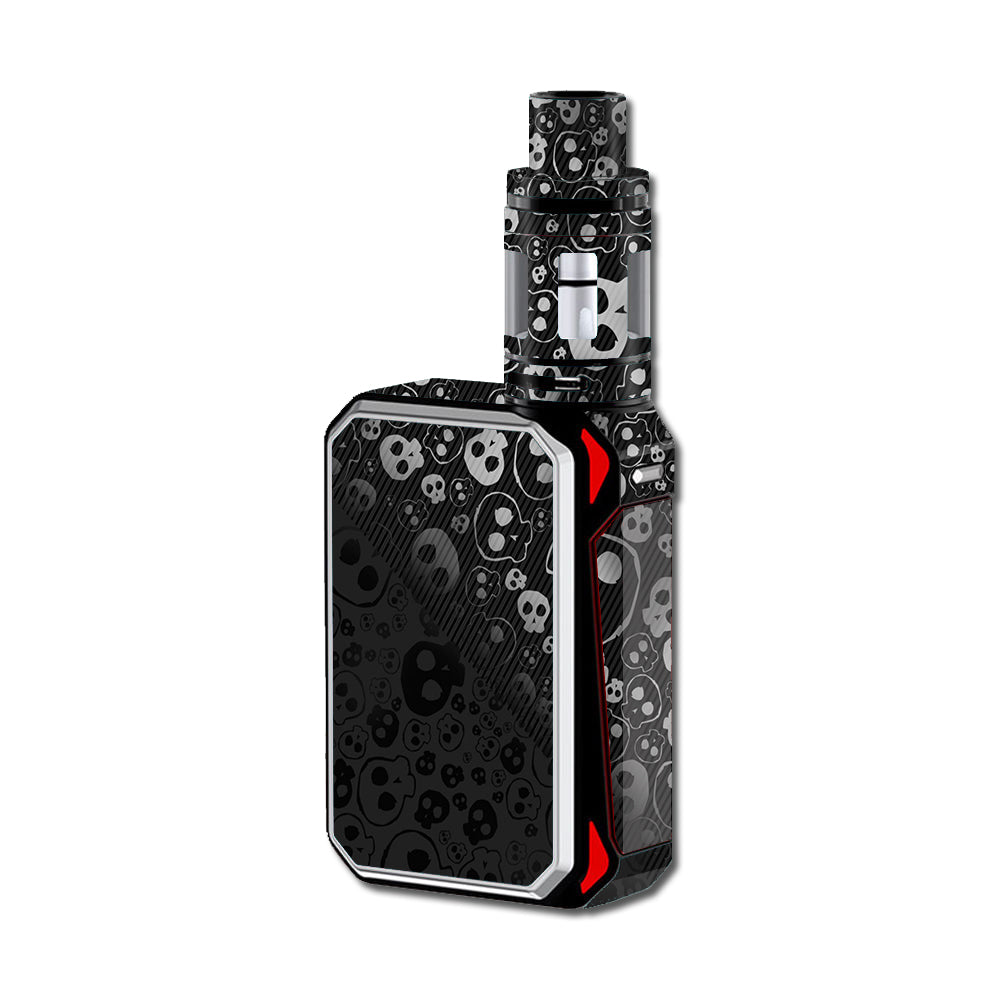 Skulls Pattern Denim Look Smok G-Priv 220W Skin
