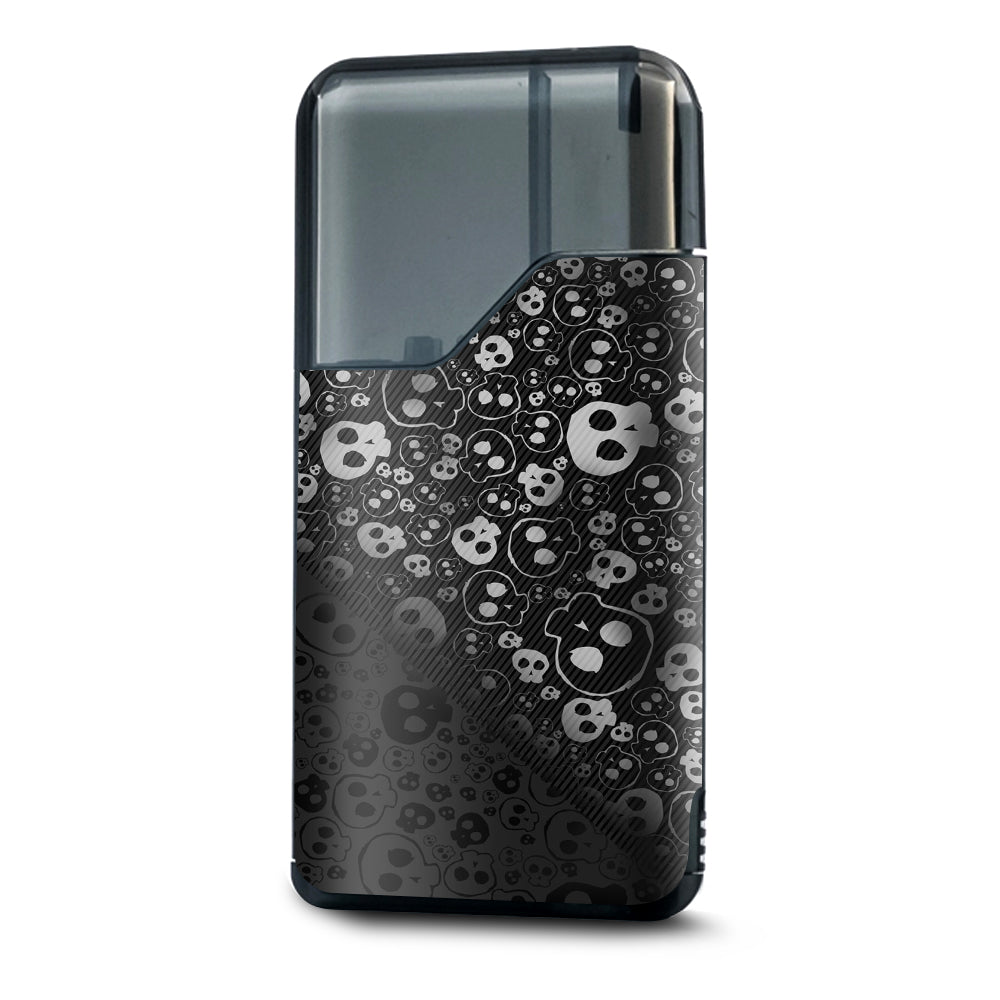  Skulls Pattern Denim Look Suorin Air Skin