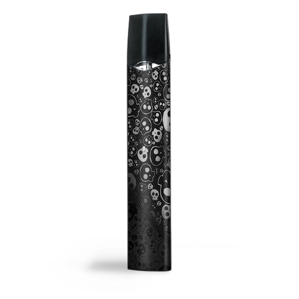  Skulls Pattern Denim Look Smok Infinix Ultra Portable Skin