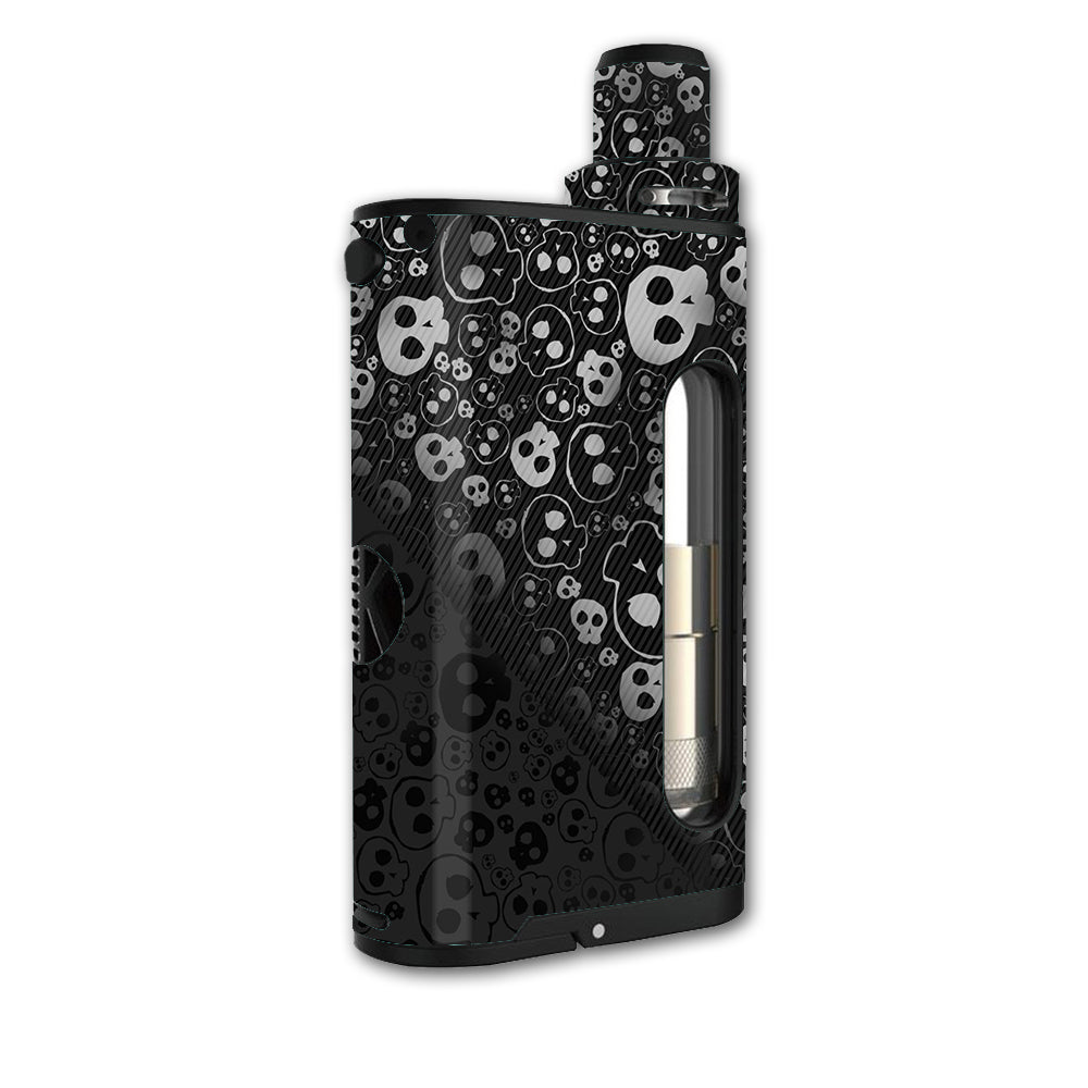  Skulls Pattern Denim Look Kangertech Cupti Skin