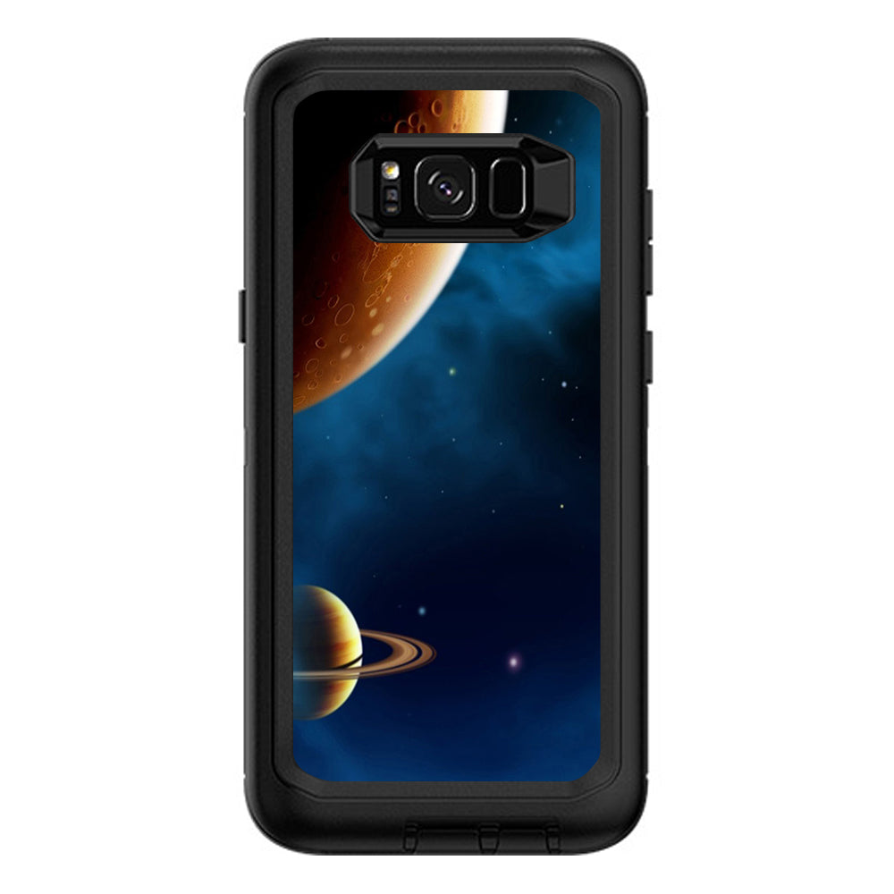  Planets Rings Outer Space Otterbox Defender Samsung Galaxy S8 Plus Skin