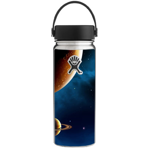  Planets Rings Outer Space Hydroflask 18oz Wide Mouth Skin