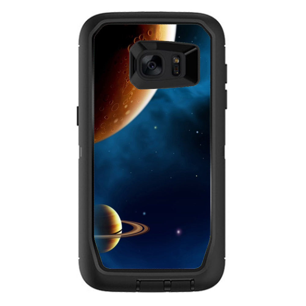  Planets Rings Outer Space Otterbox Defender Samsung Galaxy S7 Edge Skin