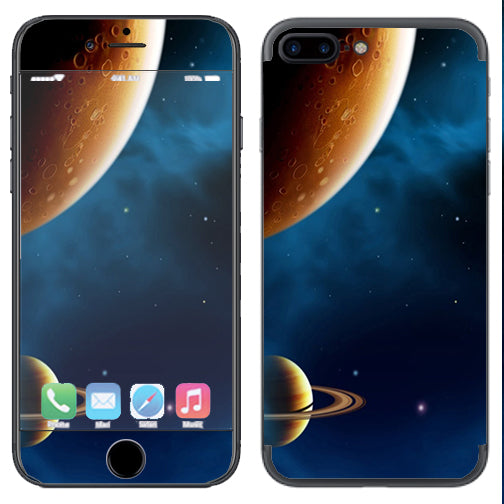 Planets Rings Outer Space Apple  iPhone 7+ Plus / iPhone 8+ Plus Skin