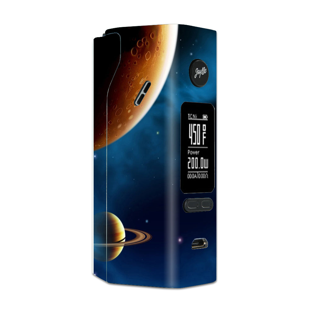  Planets Rings Outer Space Wismec Reuleaux RX 2/3 combo kit Skin