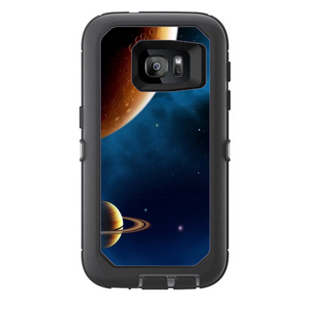  Planets Rings Outer Space Otterbox Defender Samsung Galaxy S7 Skin