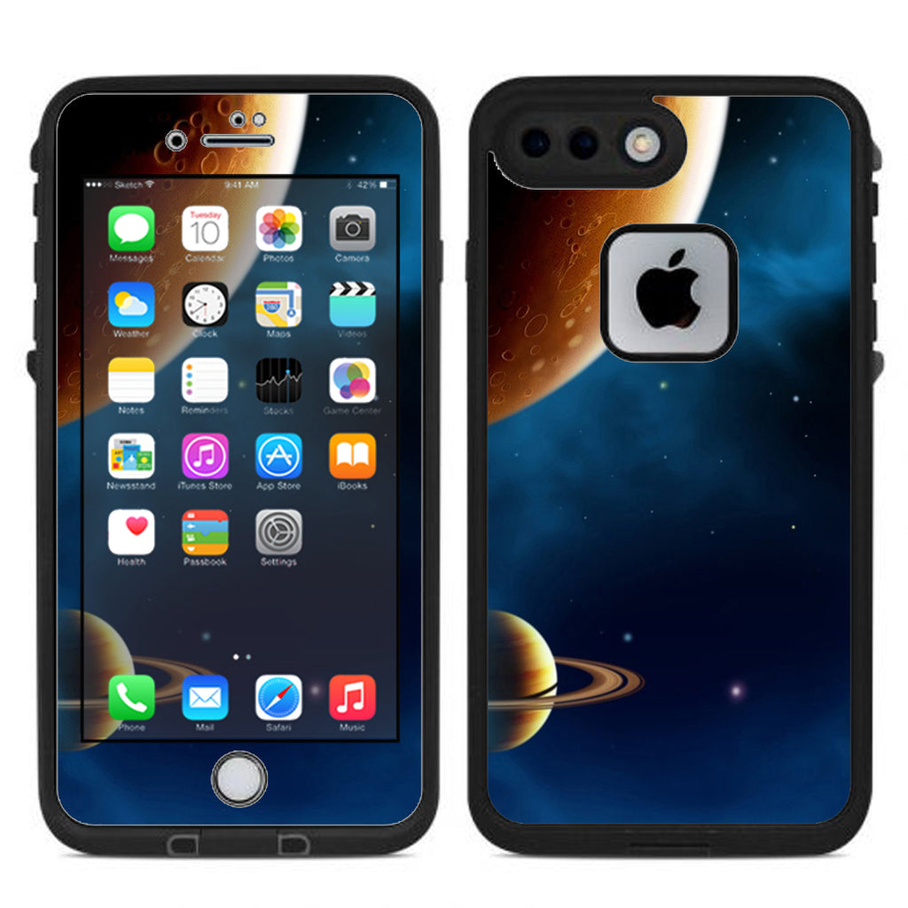  Planets Rings Outer Space Lifeproof Fre iPhone 7 Plus or iPhone 8 Plus Skin