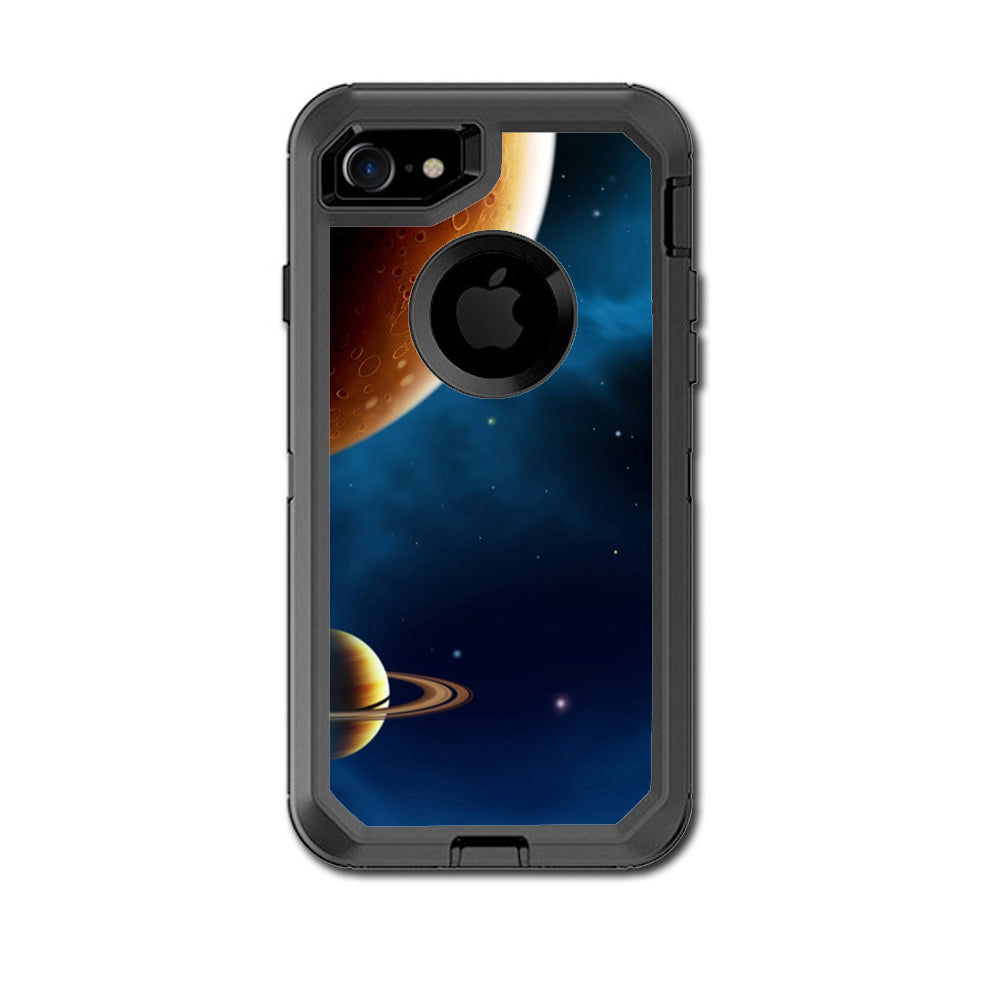  Planets Rings Outer Space Otterbox Defender iPhone 7 or iPhone 8 Skin