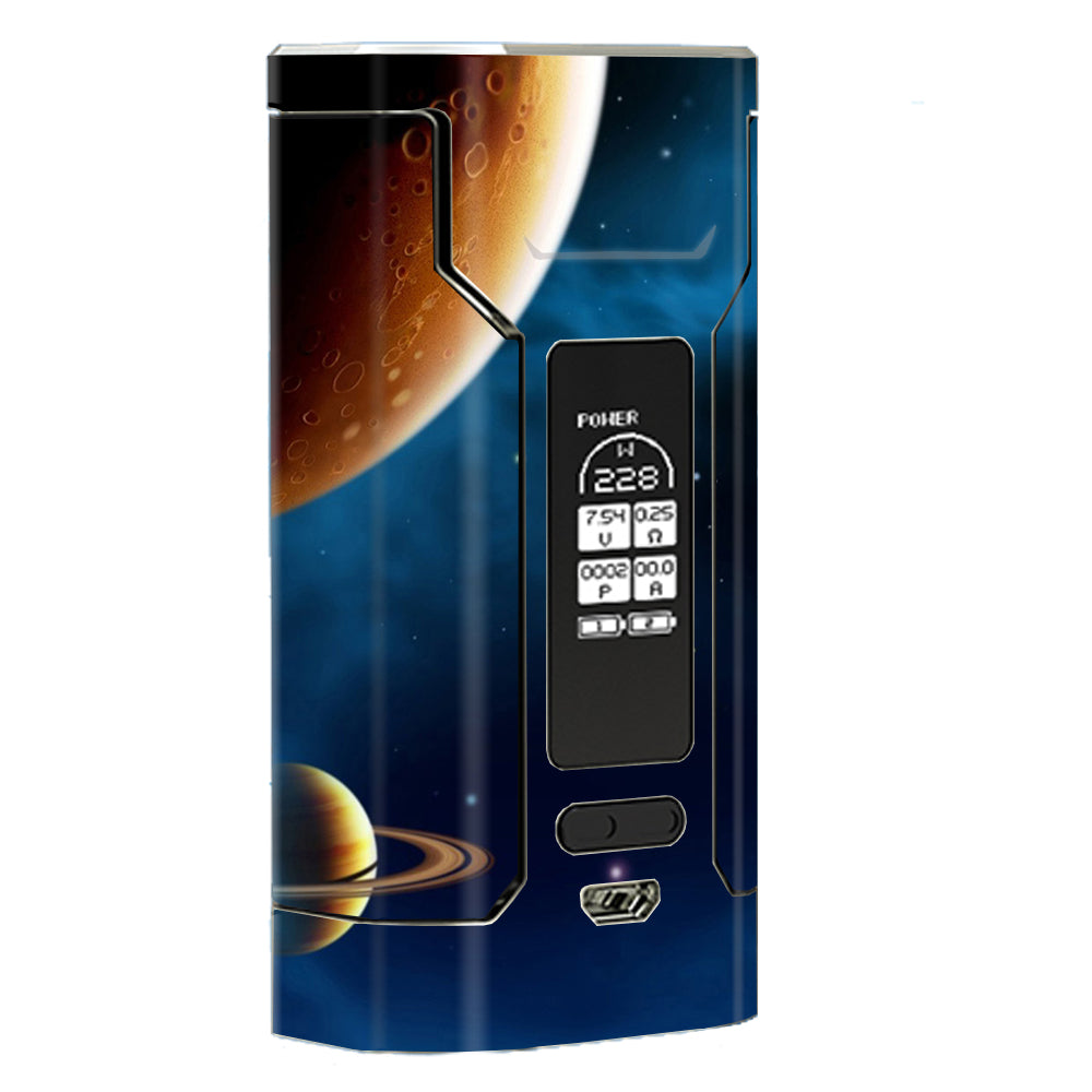  Planets Rings Outer Space Wismec Predator 228 Skin