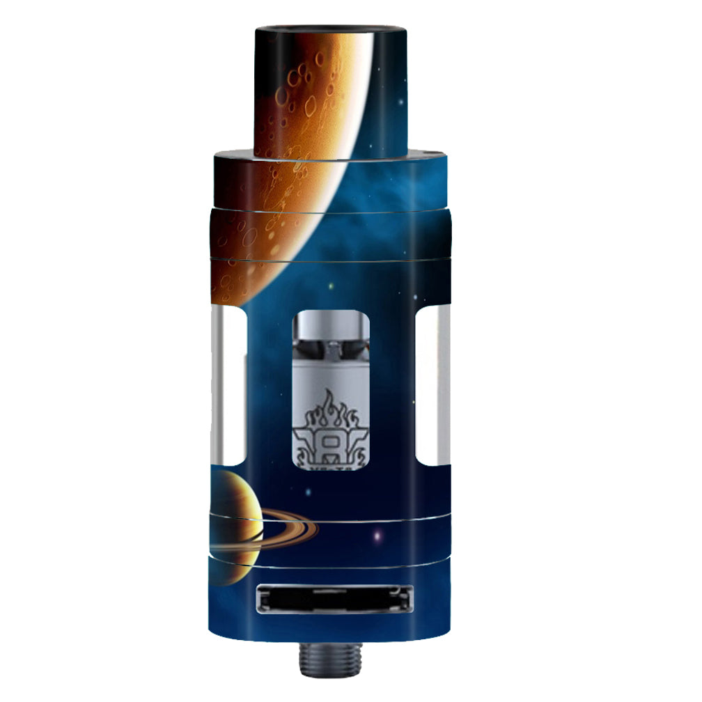  Planets Rings Outer Space Smok TFV8 Tank Skin