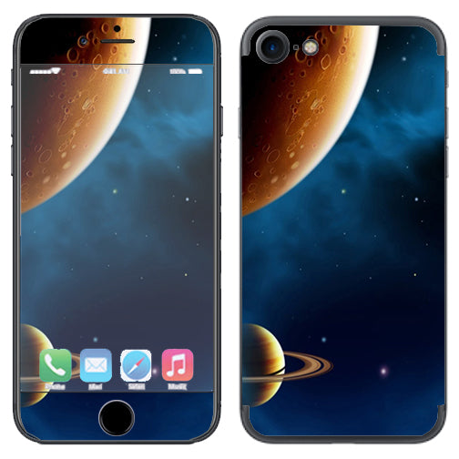  Planets Rings Outer Space Apple iPhone 7 or iPhone 8 Skin