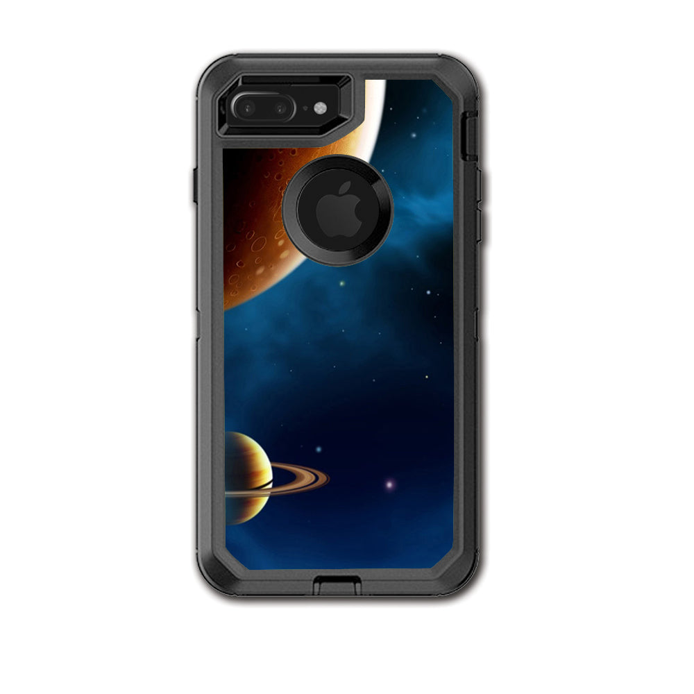  Planets Rings Outer Space Otterbox Defender iPhone 7+ Plus or iPhone 8+ Plus Skin