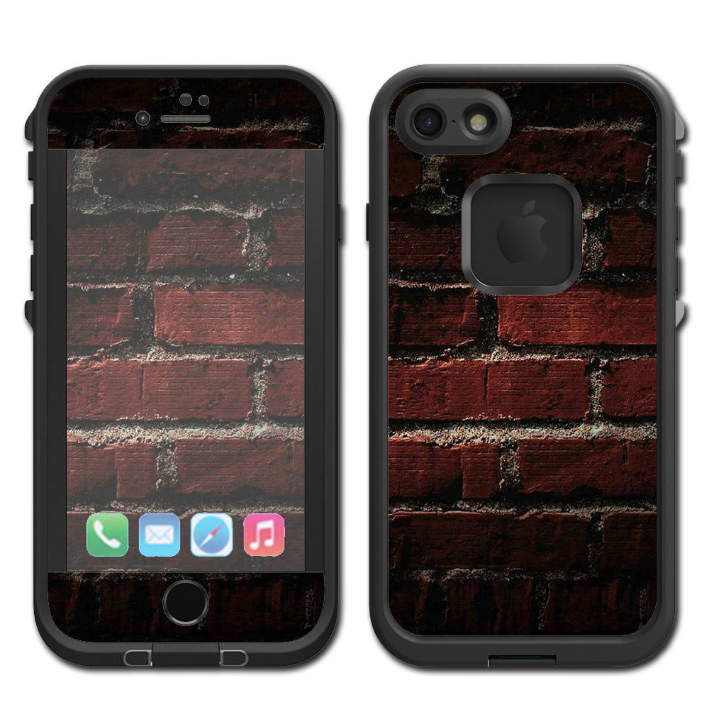  Brick Wall Lifeproof Fre iPhone 7 or iPhone 8 Skin