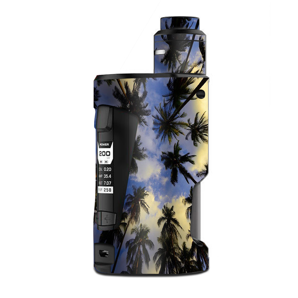  Palm Trees Miami Sky Cloud G Box Squonk Geek Vape Skin