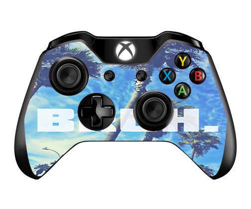  Bruh Palm Trees Microsoft Xbox One Controller Skin